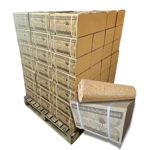 960-kg-Palette – Hartholz- und Weichholz-Mix