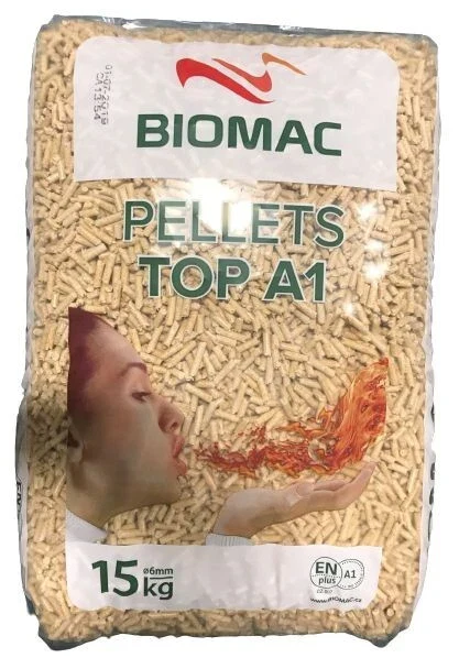 Holzpellets A1 – Palette (65 × 15 kg)
