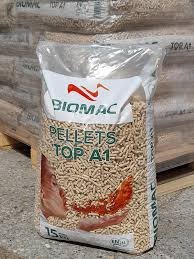 Holzpellets A1 – Palette (65 × 15 kg)