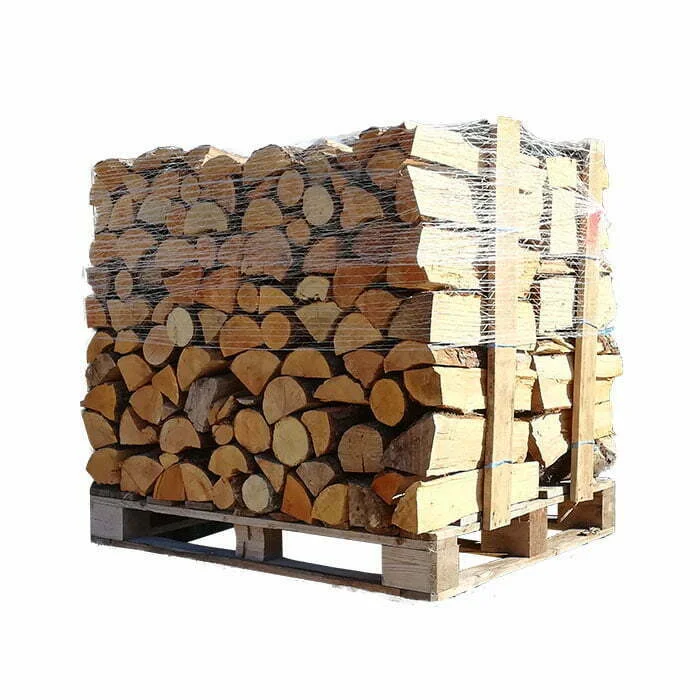 Mix – 4 Paletten à 33-cm Scheite (6 Ster / 4,8 m³)