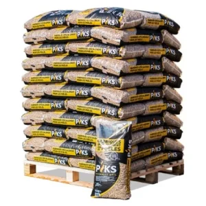 Holzpellets 6 mm – Palette mit 66 Säcken à 15 kg