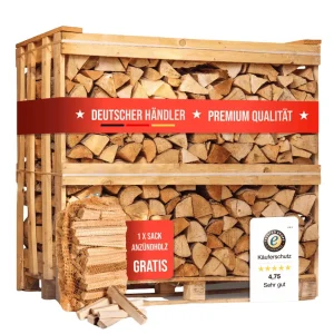 Buchen-Brennholz – 1 RM / 1,6 SRM – 25 cm – 500 kg