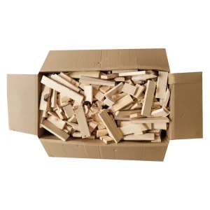Fichte Anzündholz 25kg für Kamin Grill Kocher