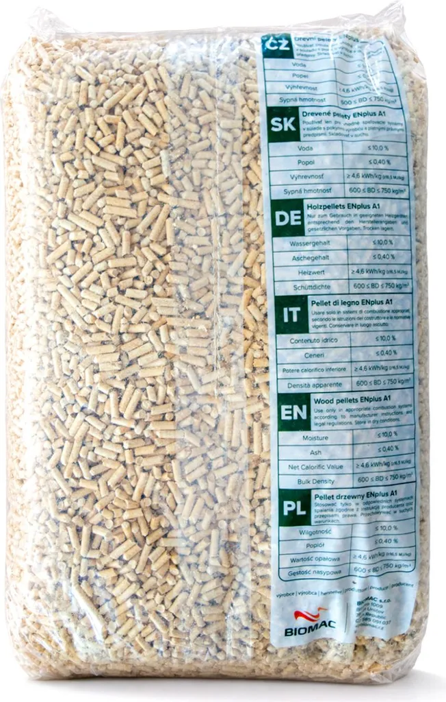 Holzpellets ENplus A1 – 15 kg – 6 mm – Fichte/Kiefer