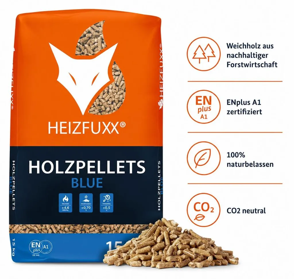 Blue Holzpellets ENplus A1 – mehrere Mengen