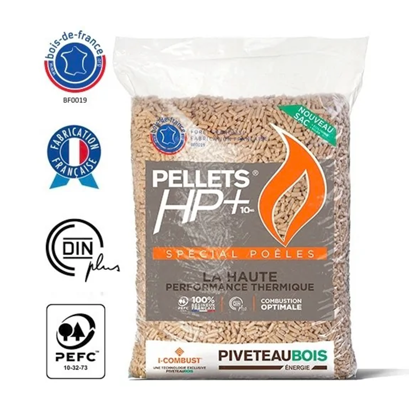 HP und Holzpellets – 72 Säcke à 15 kg