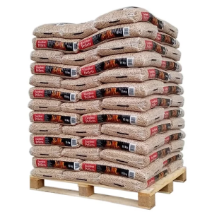 Pellets – Palette mit 65 Säcken à 15 kg