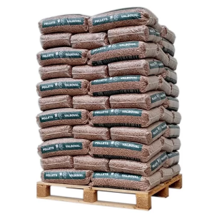Valboval Pellets – Palette mit 65 × 15-kg-Säcken