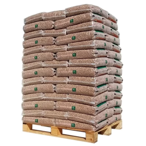 Energie-Holzpellets – Palette mit 70 × 15-kg-Säcken