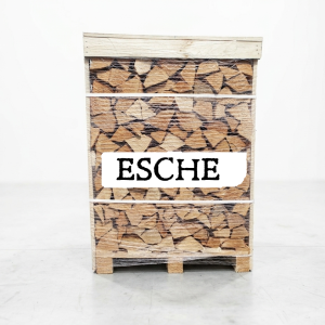 Esche-Brennholz – Palette – 25 cm – 1 RM