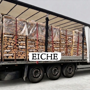 Eiche-Brennholz – LKW-Ladung – 30/33 cm – 2 RM Paletten